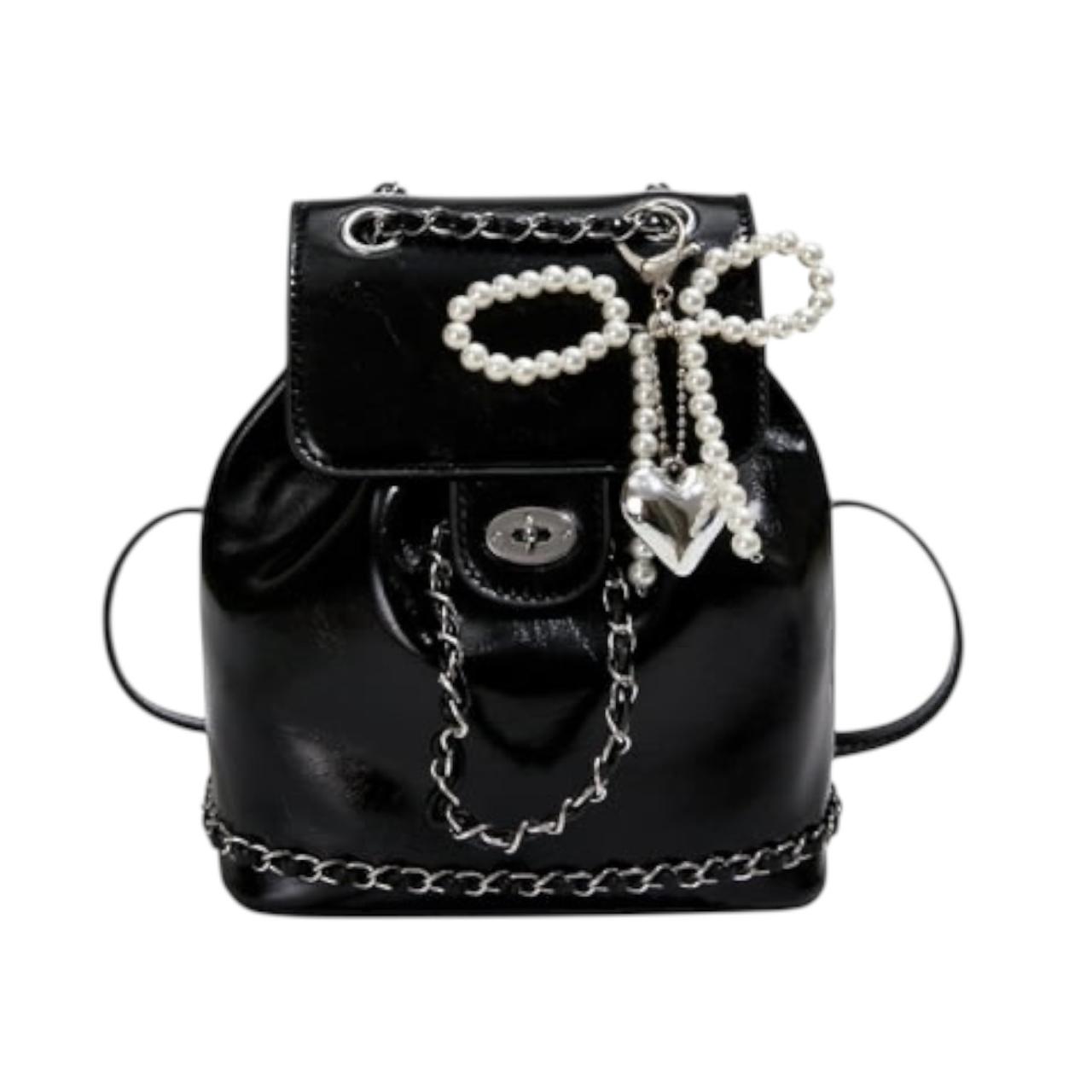 MOCHILA CHAIN & PEARLS