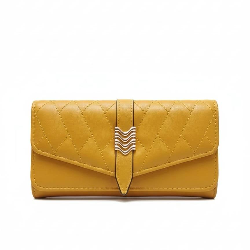 CARTERA CON BROCHE METÁLICO