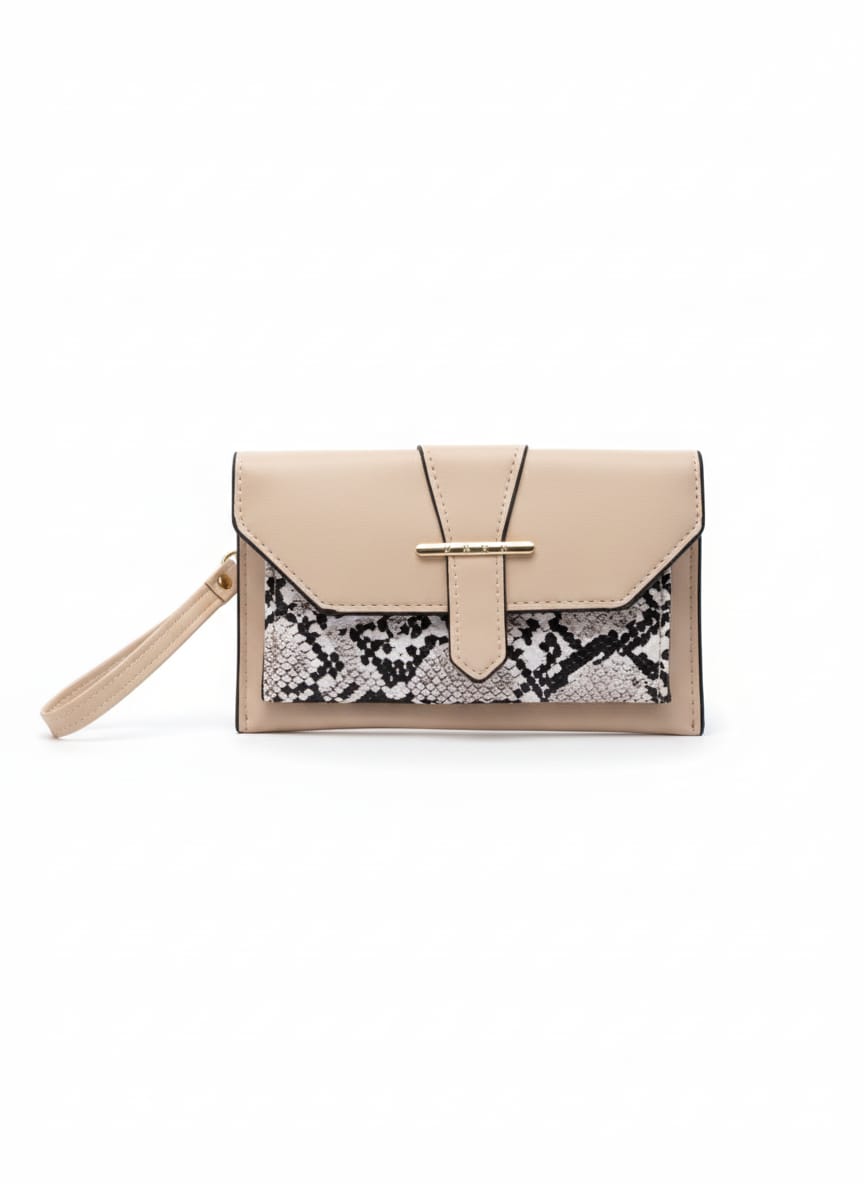 CARTERA CLUTCH ESTILO REPTIL