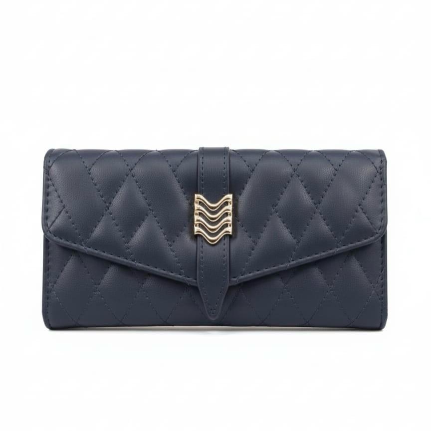 CARTERA CON BROCHE METÁLICO