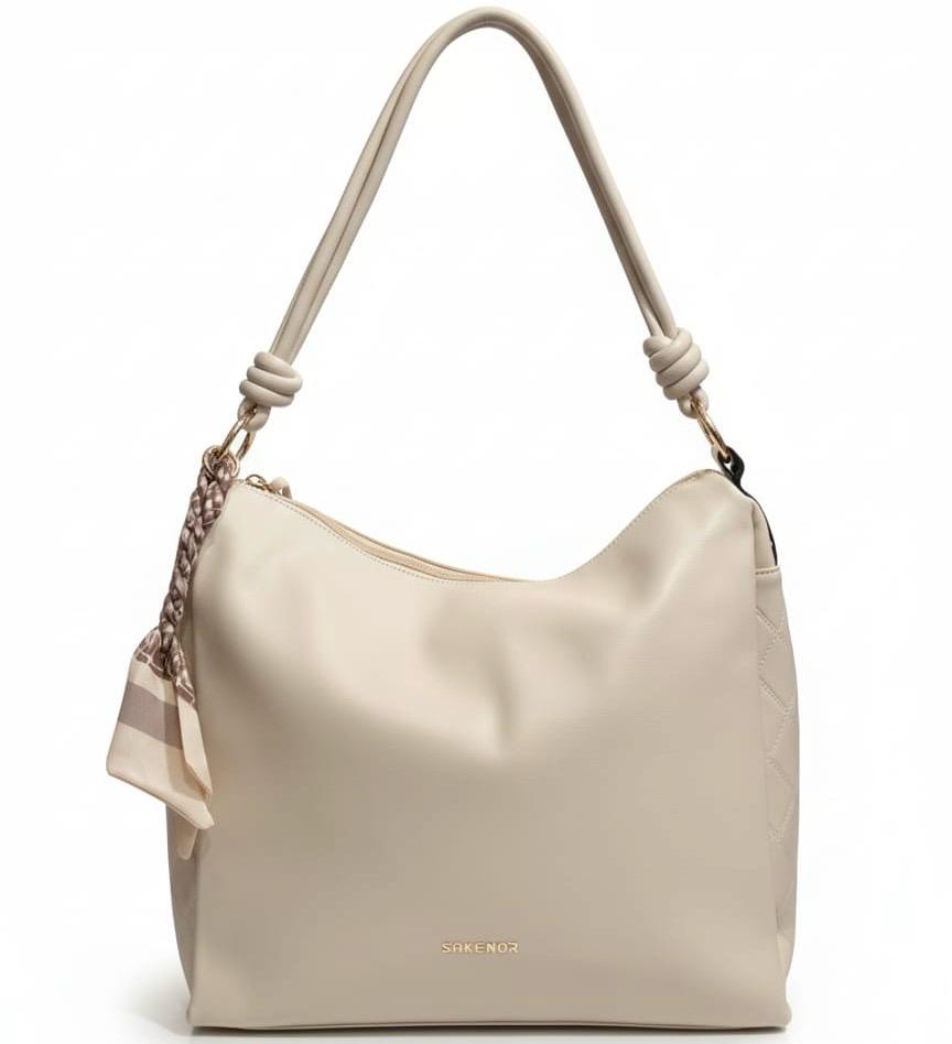 BOLSO HOBO CON PAÑOLETA