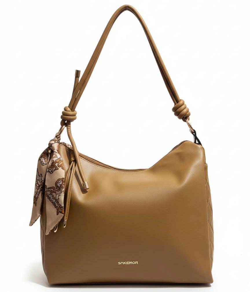 BOLSO HOBO CON PAÑOLETA