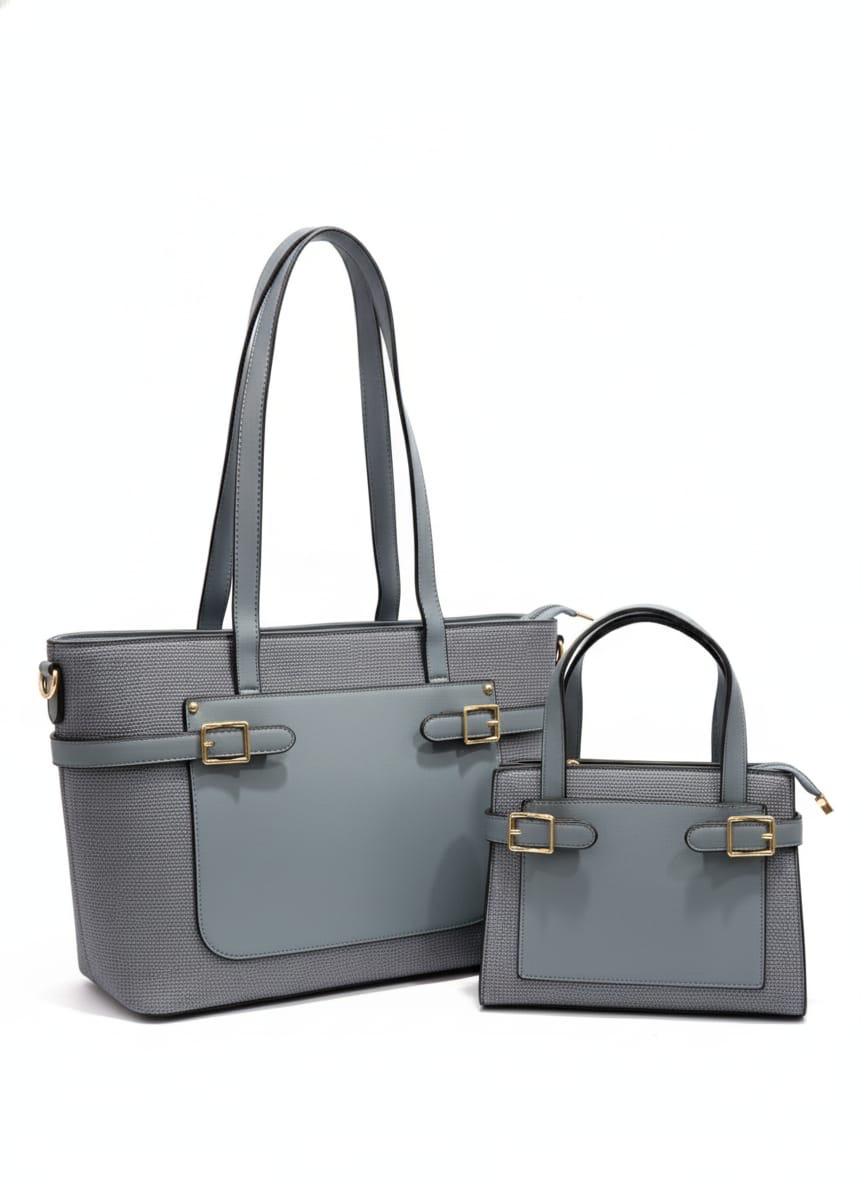 BOLSO DÚO CON HEBILLAS DORADAS