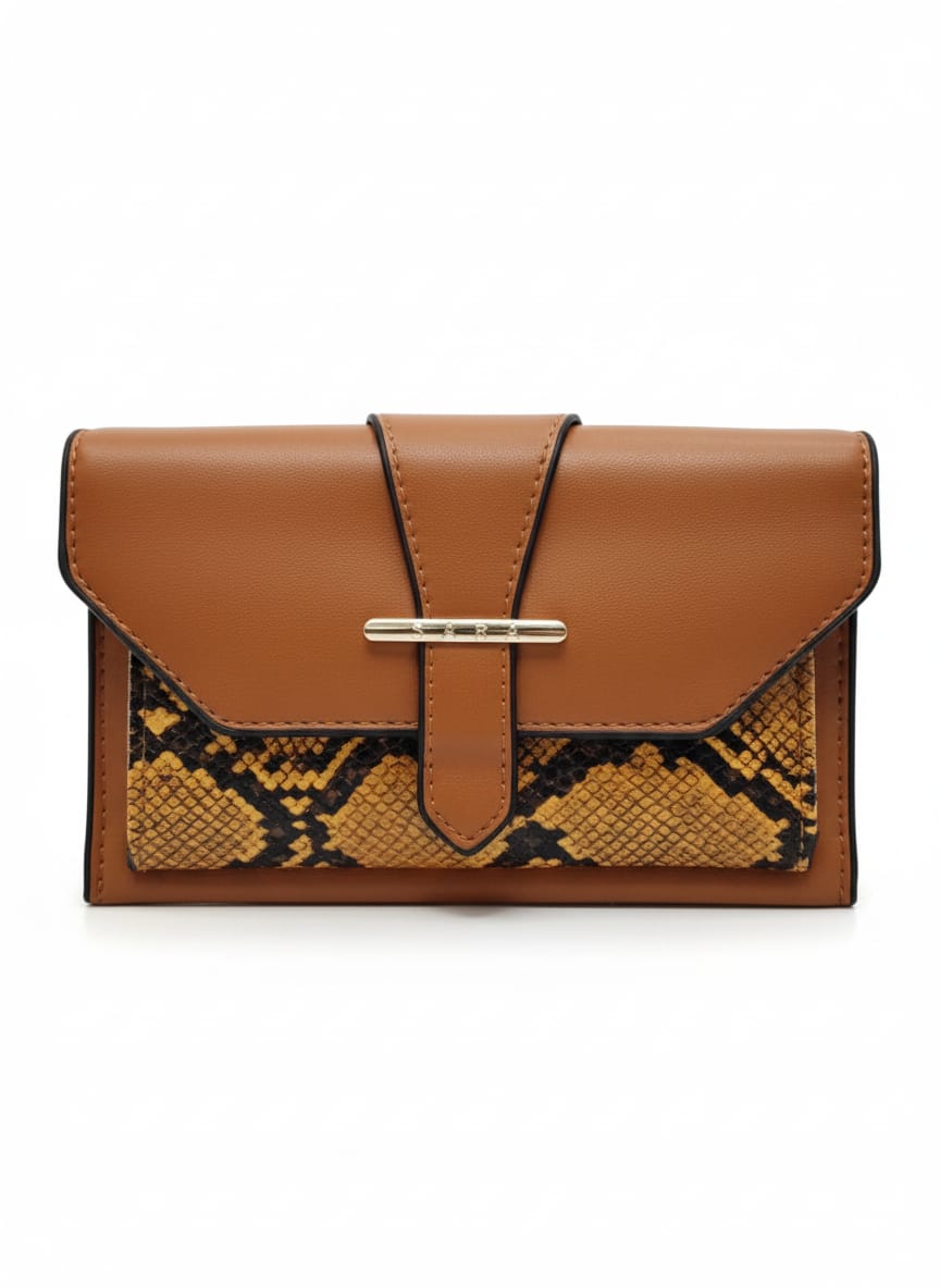 CARTERA CLUTCH ESTILO REPTIL