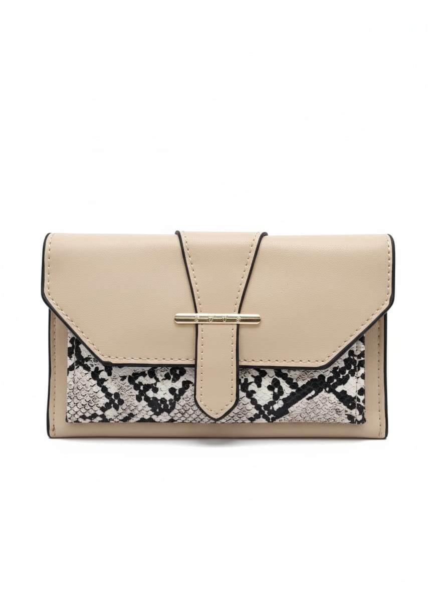CARTERA CLUTCH ESTILO REPTIL